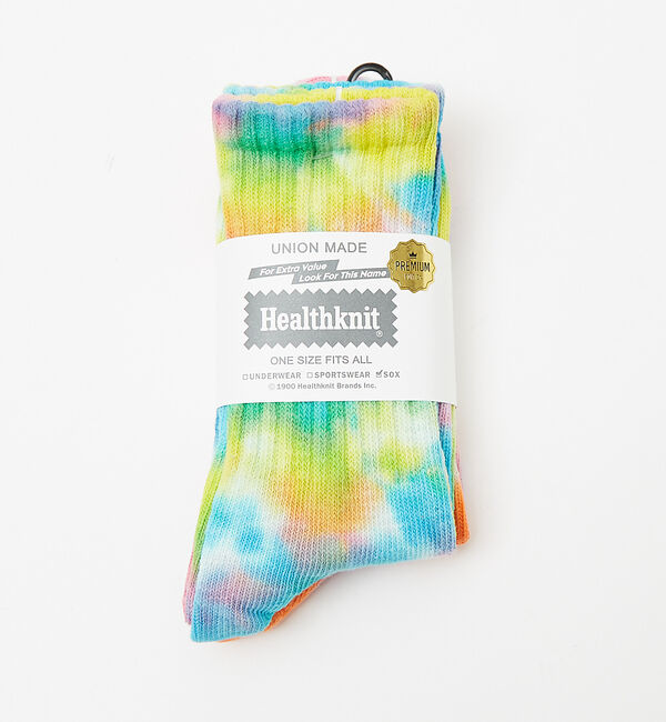 ABAHOUSE「【Healthknit/ヘルスニット】2P タイダイソックス/ユニセックス【WE」|ソックス|その他1