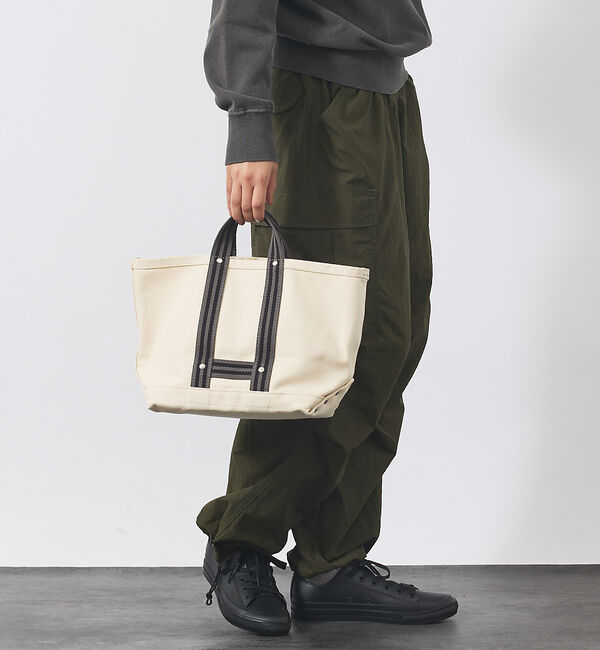 ABAHOUSE「【MASTER&Co./マスターアンドコー】IVY TOTE BAG/ミディアム」|トートバッグ|グレー系その他1