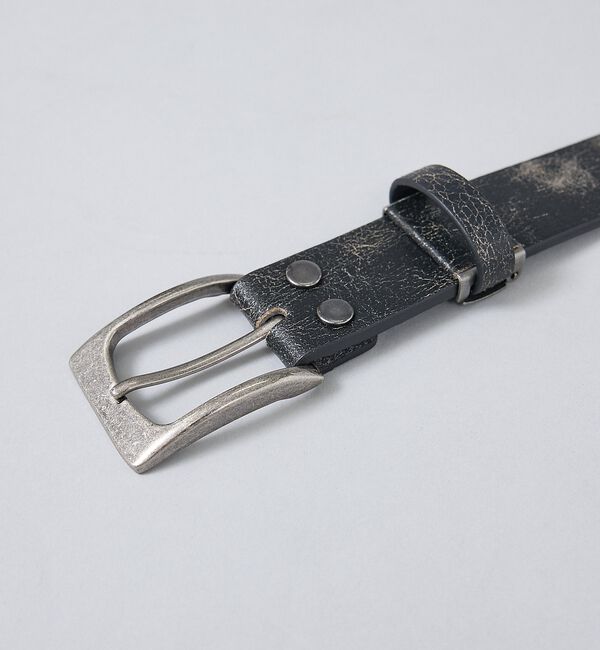 ABAHOUSE「【ウエスタン スタッズ レザー ベルト】35mm black Studded b」|ベルト|