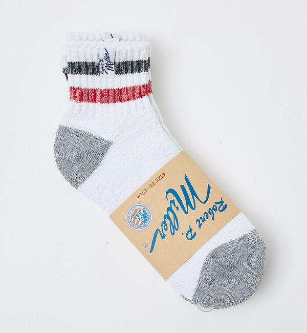 ABAHOUSE「【Robert P Miller | ロバート・ピー・ミラー】Miller 3P」|ソックス|