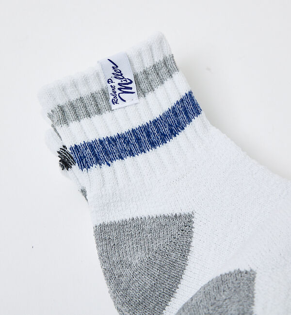 ABAHOUSE「【Robert P Miller | ロバート・ピー・ミラー】Miller 3P」|ソックス|