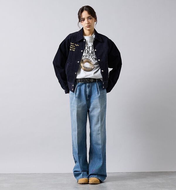 ABAHOUSE「【THRIFTY LOOK スリフティルック】 FFA JACKET SNAP」|ブルゾン・スタジャン|