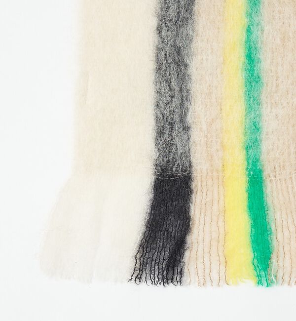 ABAHOUSE「【814 EZCARAY】MOHAIR TARTAN モヘヤ マフラー」|マフラー|