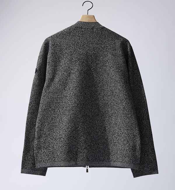 ABAHOUSE「ハイゲージニット ライダース」|ライダースジャケット|