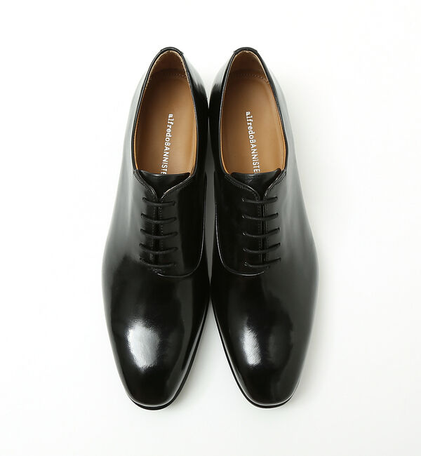 alfredoBANNISTER「セミスクエアトゥ ホールカットシューズ」|ビジネス・ドレスシューズ|