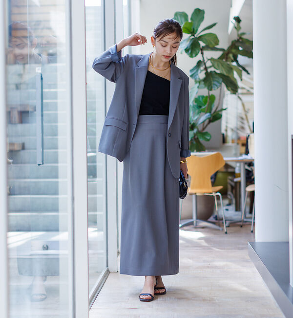 Rouge vif「【セットアップ対応】 シングルテーラードジャケット」|テーラードジャケット|