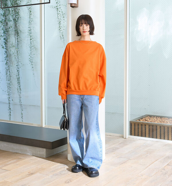 Rouge vif「ゆるシルエットバックヘンリーカットプルオーバー」|Tシャツ・カットソー|