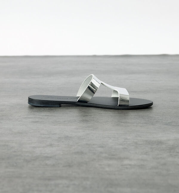 Rouge vif「【NICOLASLAINAS/ニコラスライナス】カットアウト スライドサンダル」|サンダル|