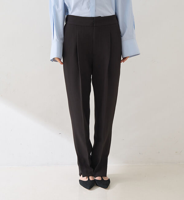 Rouge vif「【セットアップ対応】【3サイズ展開】ストレッチダブルクロステーパードパンツ」|その他|