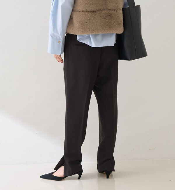 Rouge vif「【セットアップ対応】【3サイズ展開】ストレッチダブルクロステーパードパンツ」|その他|