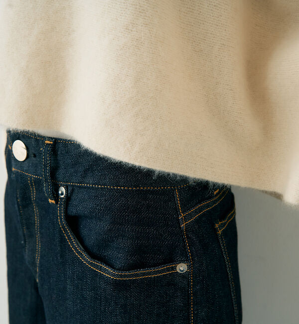 Rouge vif「フォックスウールクロップドボレロプルオーバー」|ニット・セーター|