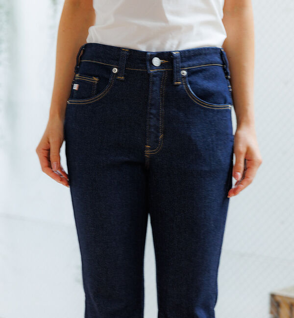 Rouge vif「【SOMETHING/サムシング】BODYFIRE FLARE/フレアデニムパン」|デニム|