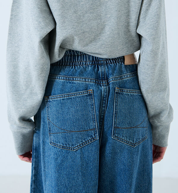 Rouge vif「【atelier SOMETHING / アトリエ サムシング】DRAWSTRI」|デニム|