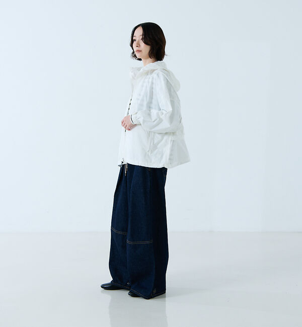 Rouge vif「【atelier SOMETHING / アトリエ サムシング】DRAWSTRI」|デニム|