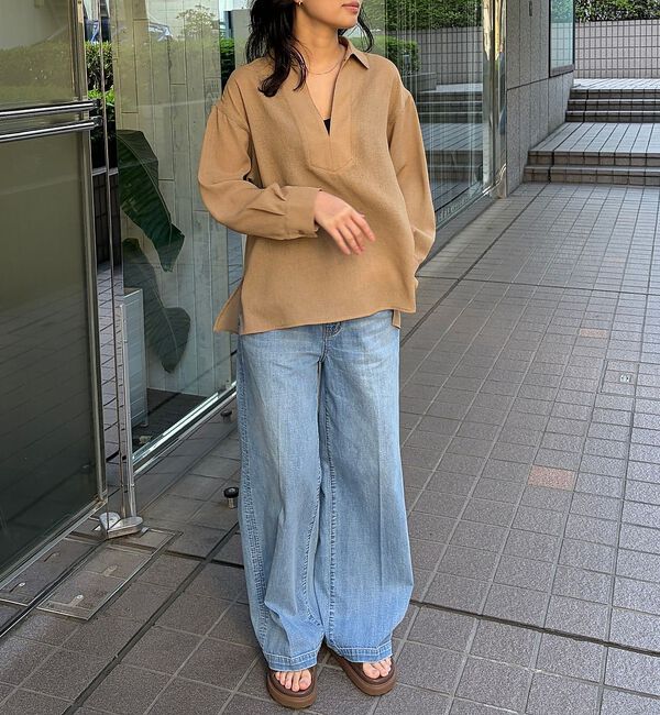 Rouge vif「ヴィンテージメッシュプルオーバー/シャツ/ブラウス」|シャツ・ブラウス|