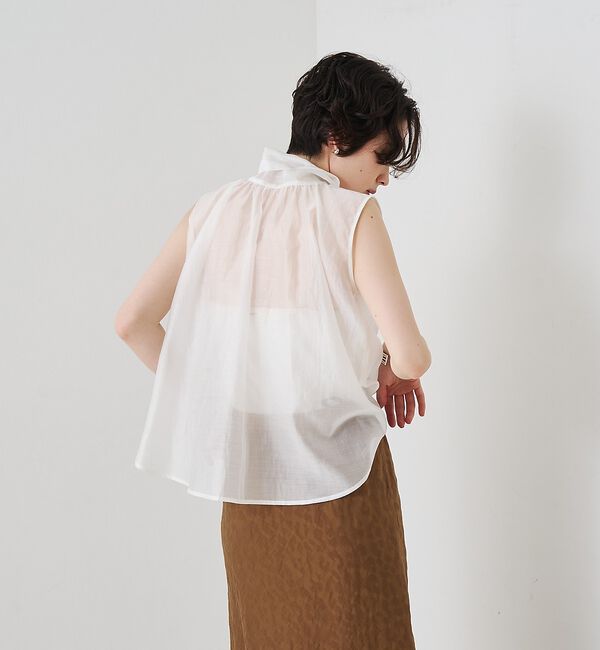 Rouge vif「前後2WAYビッグボウタイリボンブラウス【予約】」|シャツ・ブラウス|