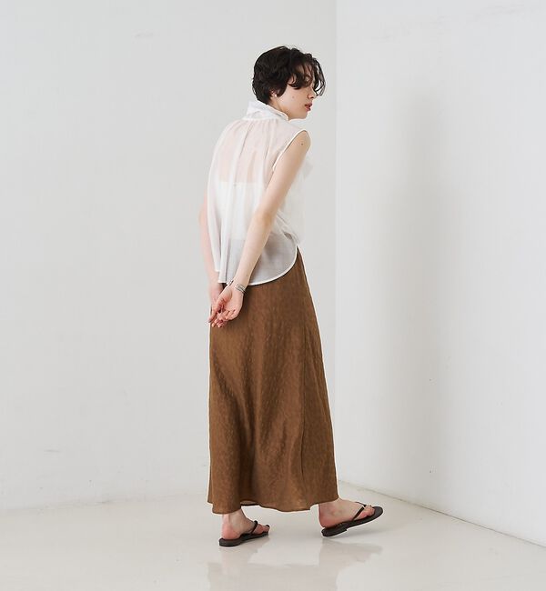 Rouge vif「前後2WAYビッグボウタイリボンブラウス【予約】」|シャツ・ブラウス|