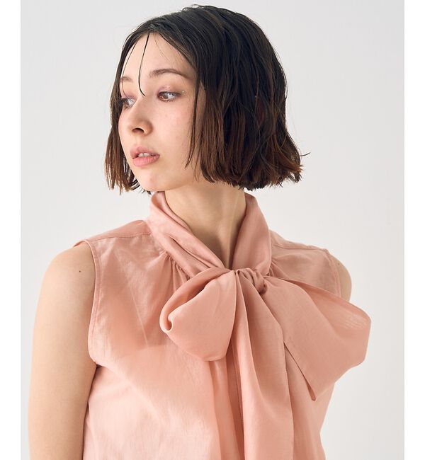 Rouge vif「前後2WAYビッグボウタイリボンブラウス【予約】」|シャツ・ブラウス|