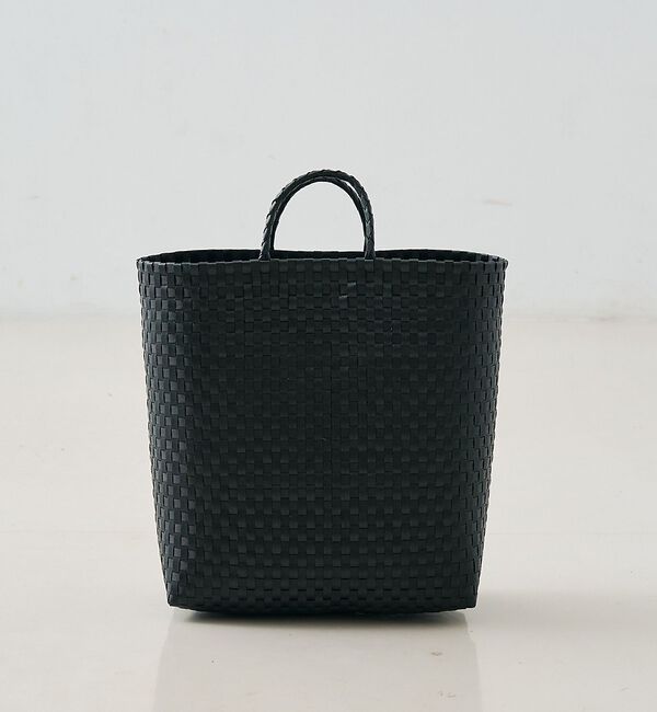 Rouge vif「【NHE/ニエ】カゴバッグ TO(TALL) トートバッグ【予約】」|かごバッグ|ブラック