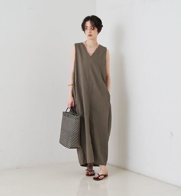 Rouge vif「【NHE/ニエ】カゴバッグ TO(TALL) トートバッグ【予約】」|かごバッグ|