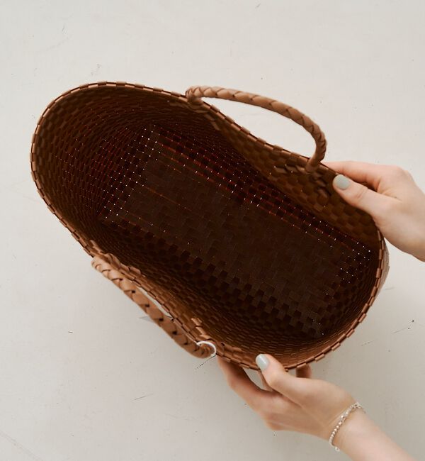 Rouge vif「【NHE/ニエ】カゴバッグ TO(TALL) トートバッグ【予約】」|かごバッグ|