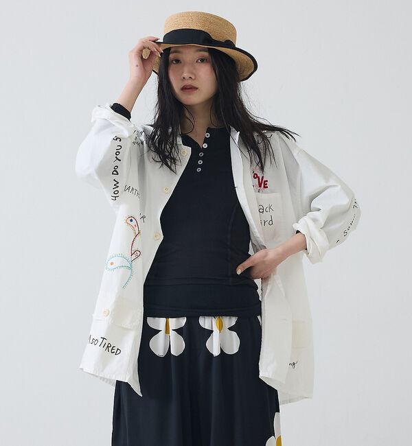 Rouge vif「【THRIFTY LOOK/スリフティールック】メモリアルアクティブカバーオール」|シャツ・ブラウス|