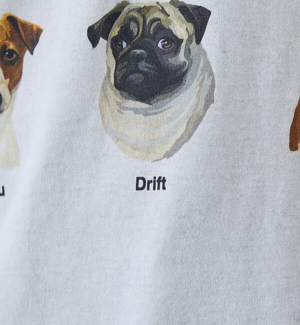 Rouge vif「【JERZEES/ジャージーズ】9DOGS半袖Tシャツ/犬/半袖【WEB限定】【」|Tシャツ・カットソー|