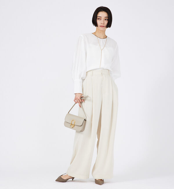 qualite「【セットアップ対応】2タックストレートパンツ」|その他|