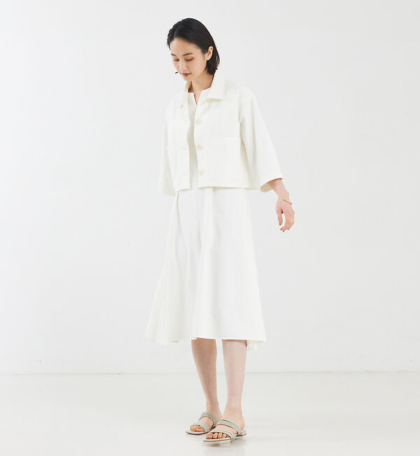 qualite「【セットアップ対応】2WAYストレッチシャツブルゾン」|ブルゾン・スタジャン|