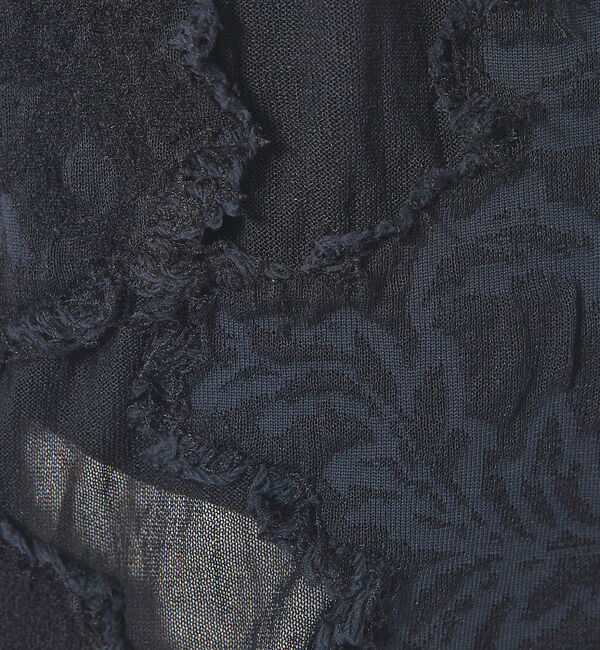 qualite「boussole&times;qualite カットフリンジニット」|ニット・セーター|