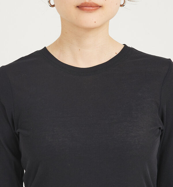 qualite「強撚フライスクルーロンT」|スウェット・ジャージ|