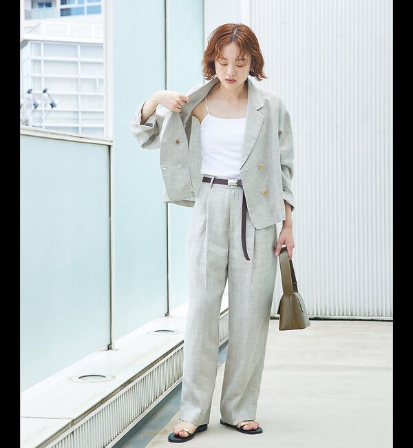 qualite「【セットアップ対応】ミックスカラーラミージャケット」|その他|