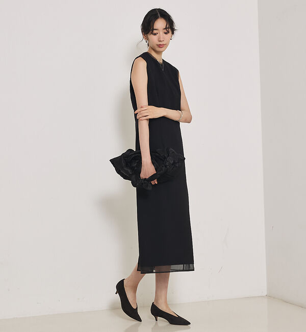 qualite「【品よく決まる一着】TWツイルワンピース」|ワンピース|