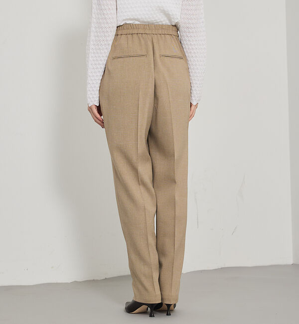 qualite「【セットアップ対応】ツイードタックテーパード」|その他|