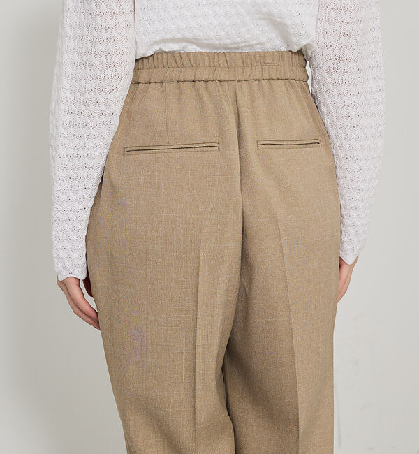 qualite「【セットアップ対応】ツイードタックテーパード」|その他|