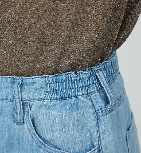 qualite「【Healthy denim】Breezy PinkpeperM- easy ス」|デニム|