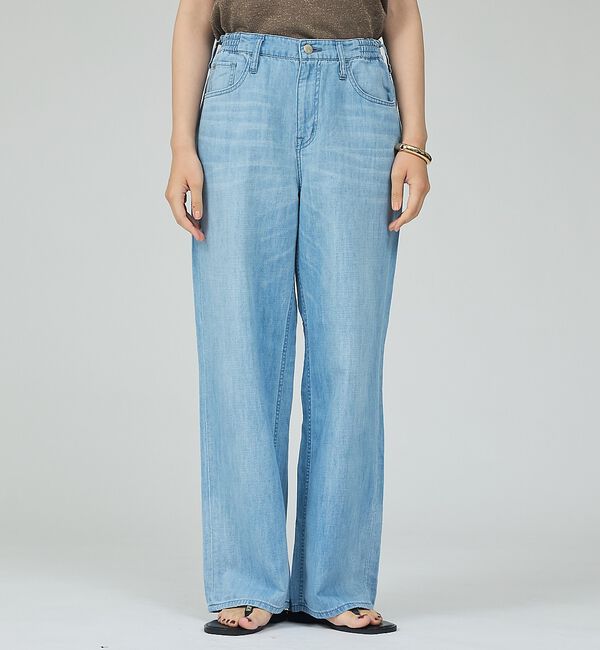 qualite「【Healthy denim】Breezy PinkpeperM- easy ス」|デニム|