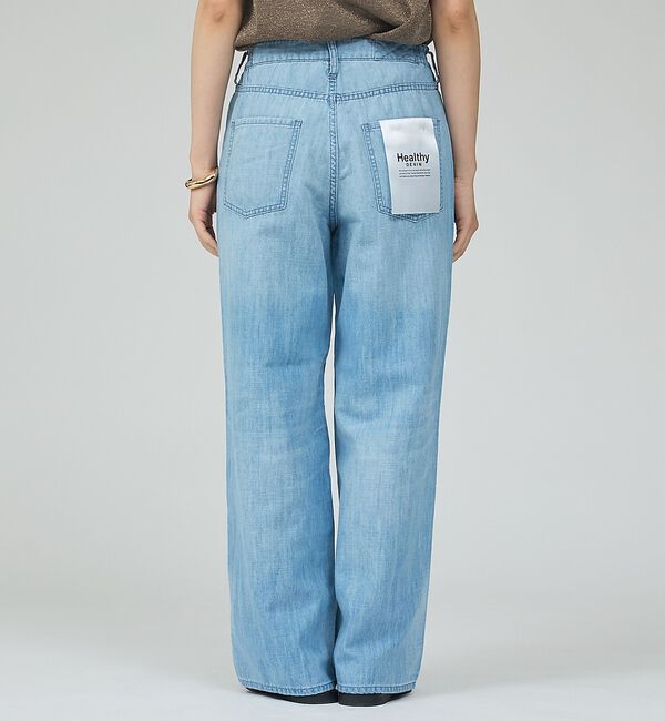 qualite「【Healthy denim】Breezy PinkpeperM- easy ス」|デニム|