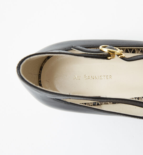 AU BANNISTER「ポインテッドラウンドストラップパンプス」|パンプス|
