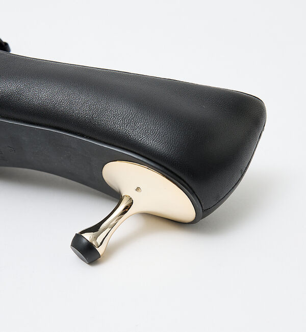 AU BANNISTER「Ｔストラップ メタルヒールパンプス」|パンプス|