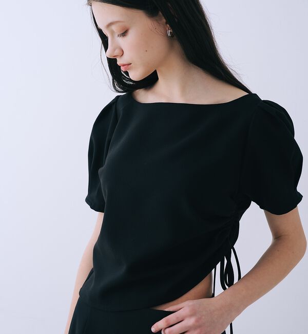 SELFIST「【kariさんコラボ】パフスリーブブラウス&times;タイトスカートセット【予約】」|ワンピース|