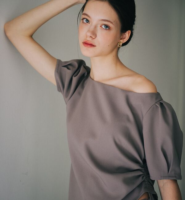 SELFIST「【kariさんコラボ】パフスリーブブラウス&times;タイトスカートセット【予約】」|ワンピース|