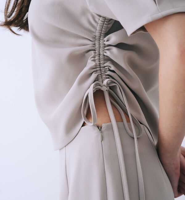 SELFIST「【kariさんコラボ】パフスリーブブラウス&times;タイトスカートセット【予約】」|ワンピース|