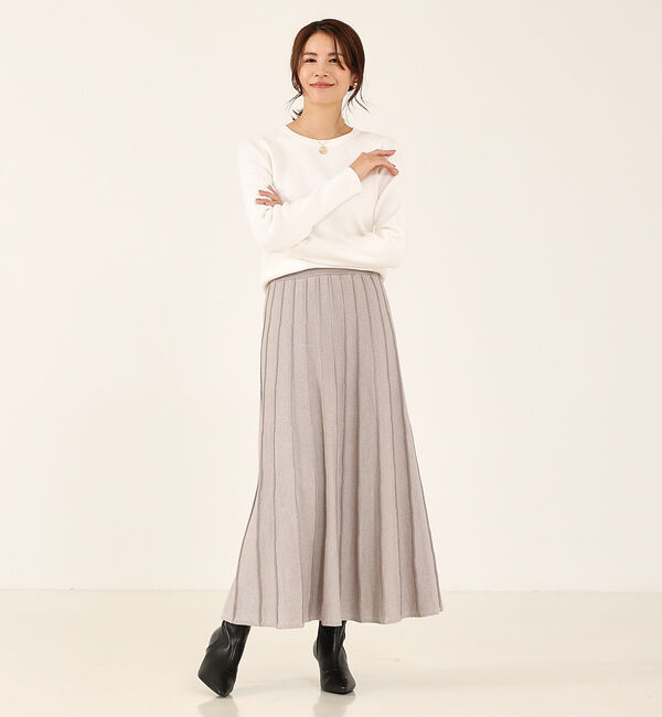 abahouse mavie「ニットジャガードセットアップ」|その他|