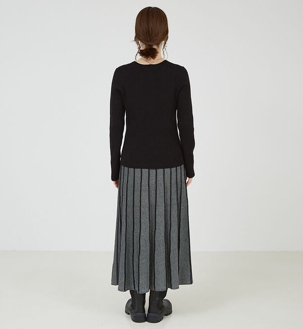 abahouse mavie「ニットジャガードセットアップ」|その他|