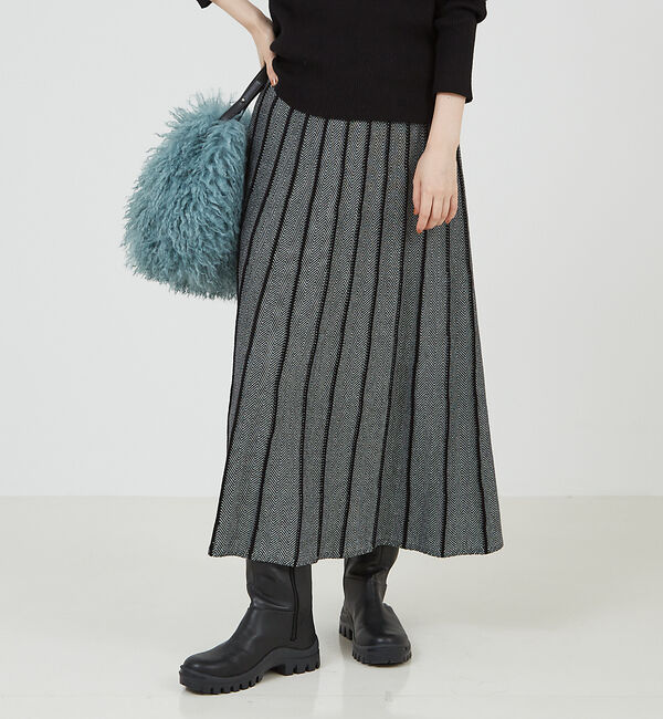 abahouse mavie「ニットジャガードセットアップ」|その他|