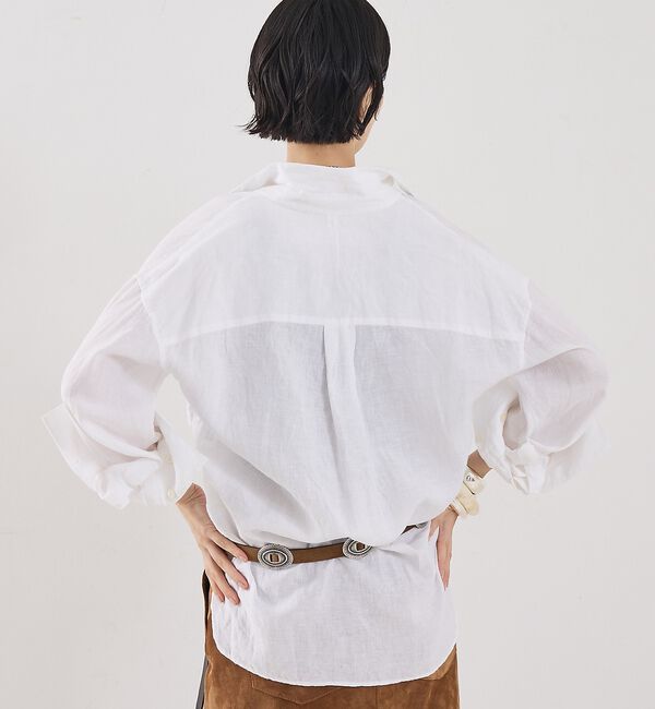 The Store by C' 「【COCUCA】リネンシャツ【予約】」|シャツ・ブラウス|