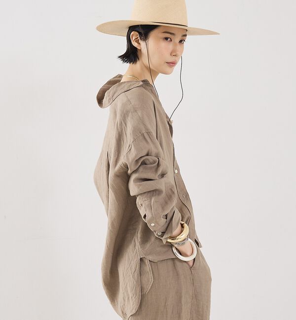 The Store by C' 「【COCUCA】リネンシャツ【予約】」|シャツ・ブラウス|