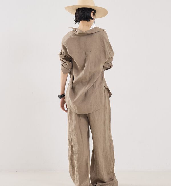 The Store by C' 「【COCUCA】リネンシャツ【予約】」|シャツ・ブラウス|