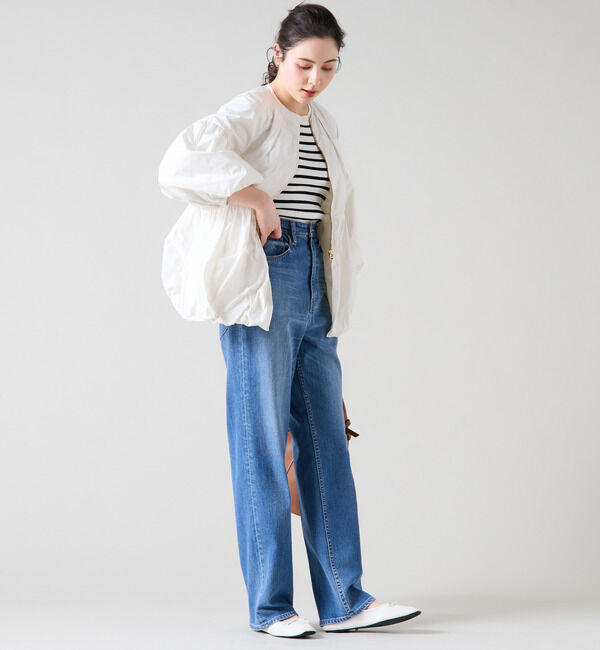 TIARA「ペプラムブルゾン」|ブルゾン・スタジャン|